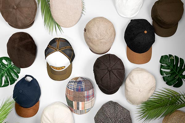 Casquettes et bérets, les différentes formes 