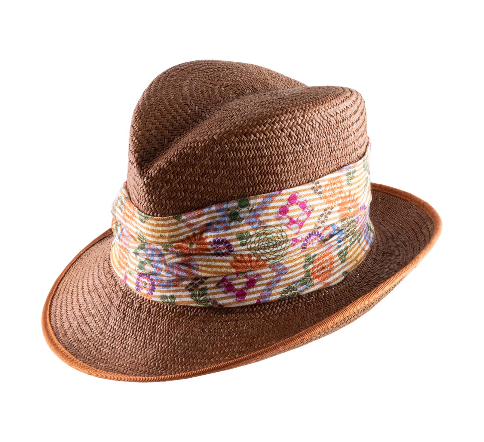 chapeau panama asymétrique