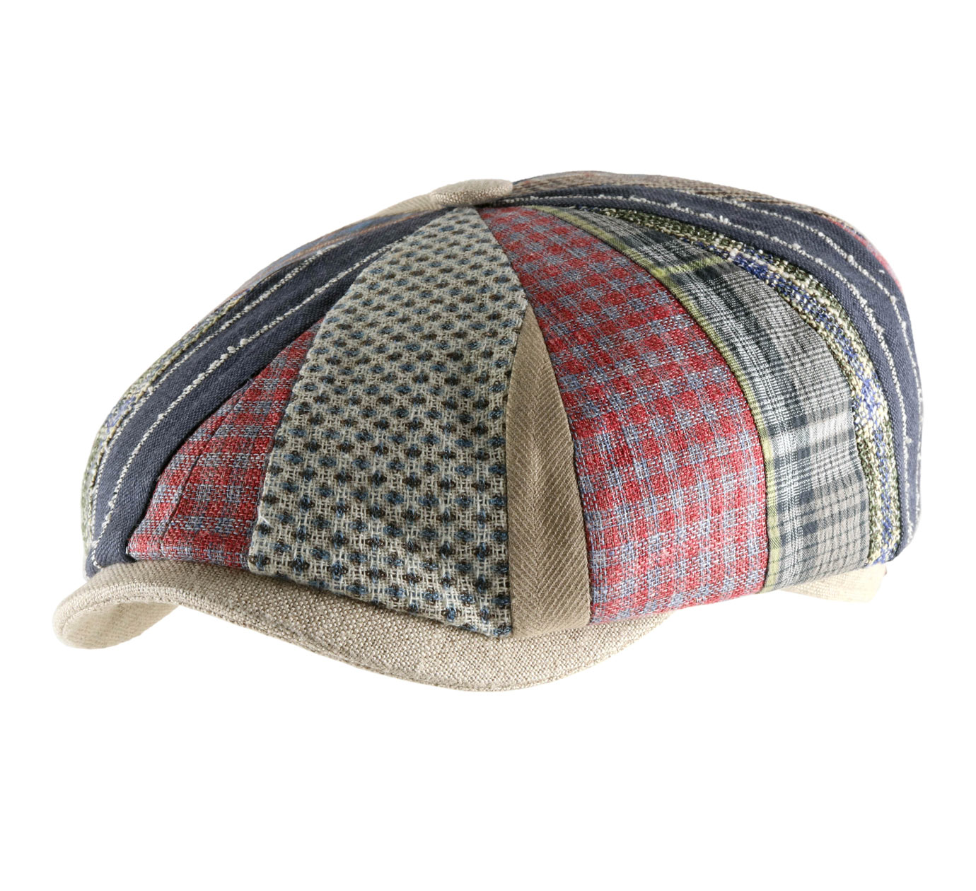 Béret  patchwork été