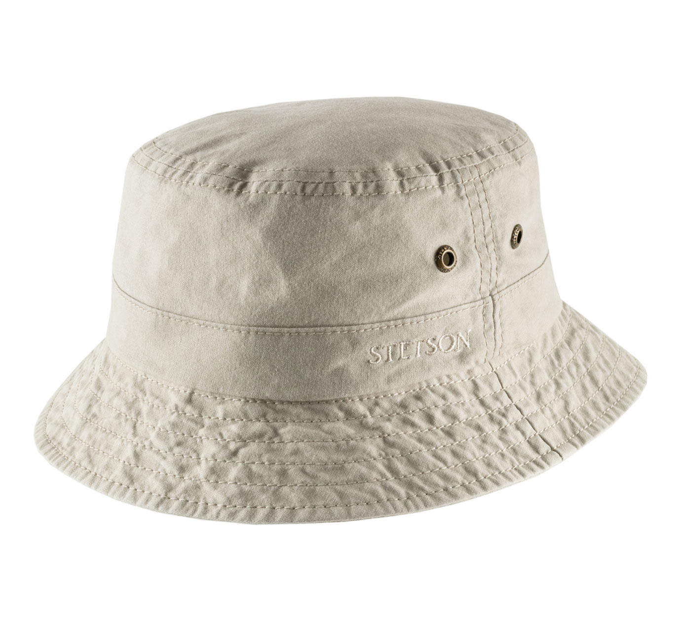 Village Hats Chapeau Bob Pliable en Coton Olive