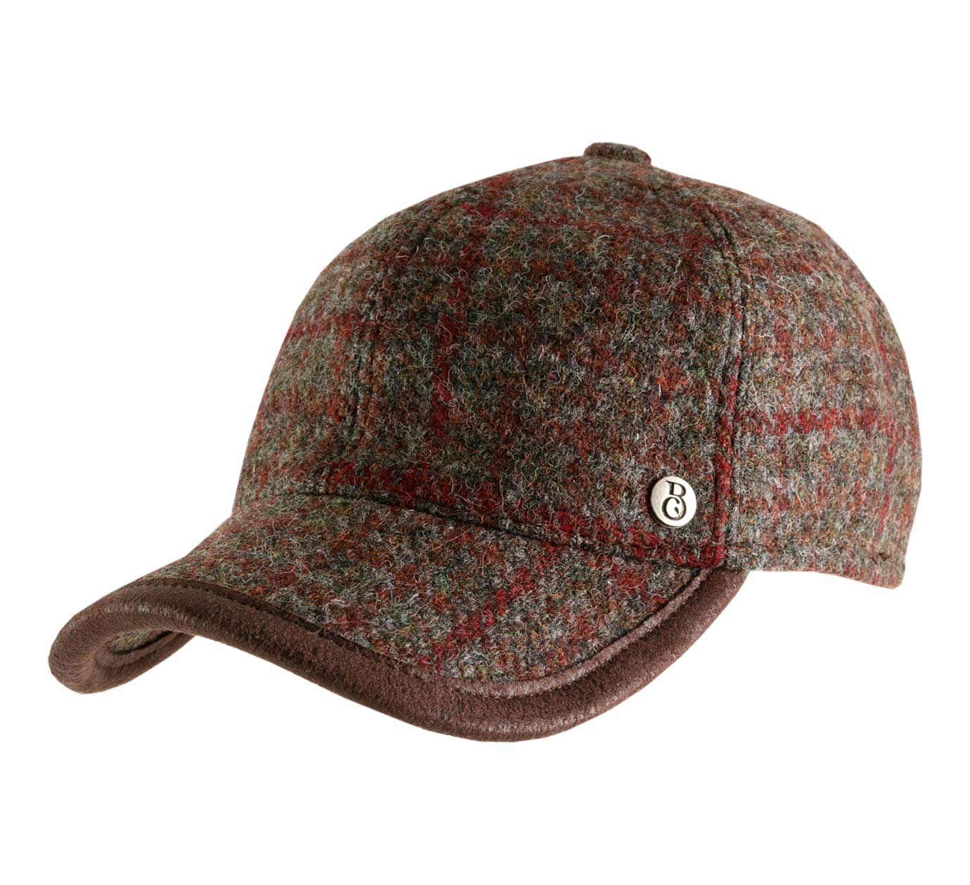 casquette baseball tweed