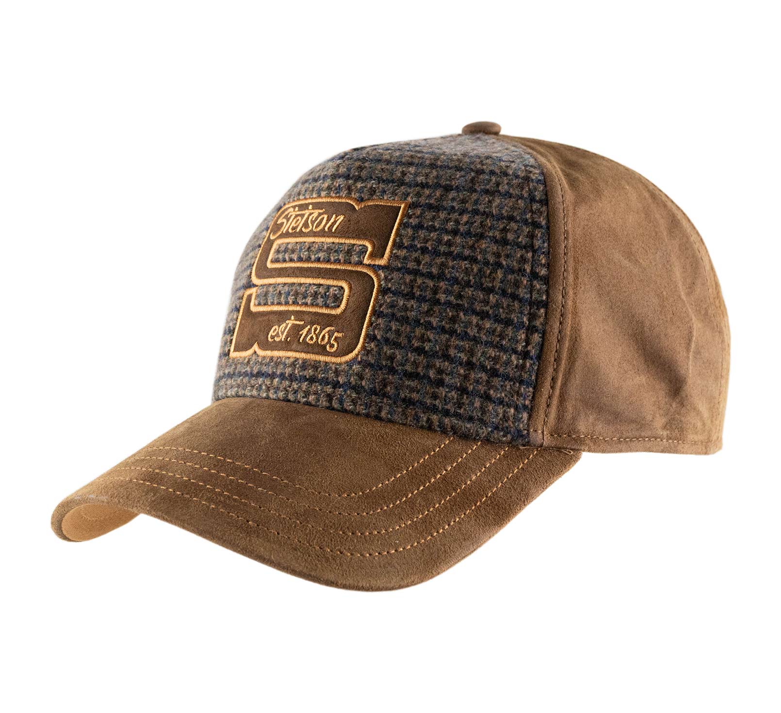 Casquette cuir Stetson