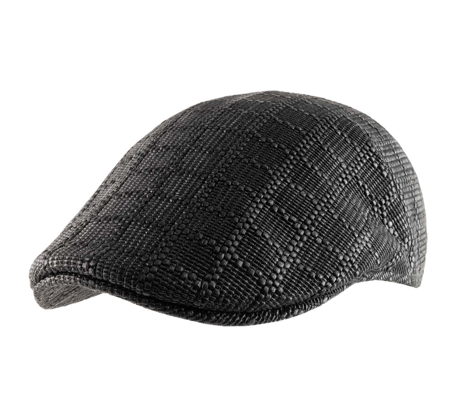 Casquette duckbill en paille