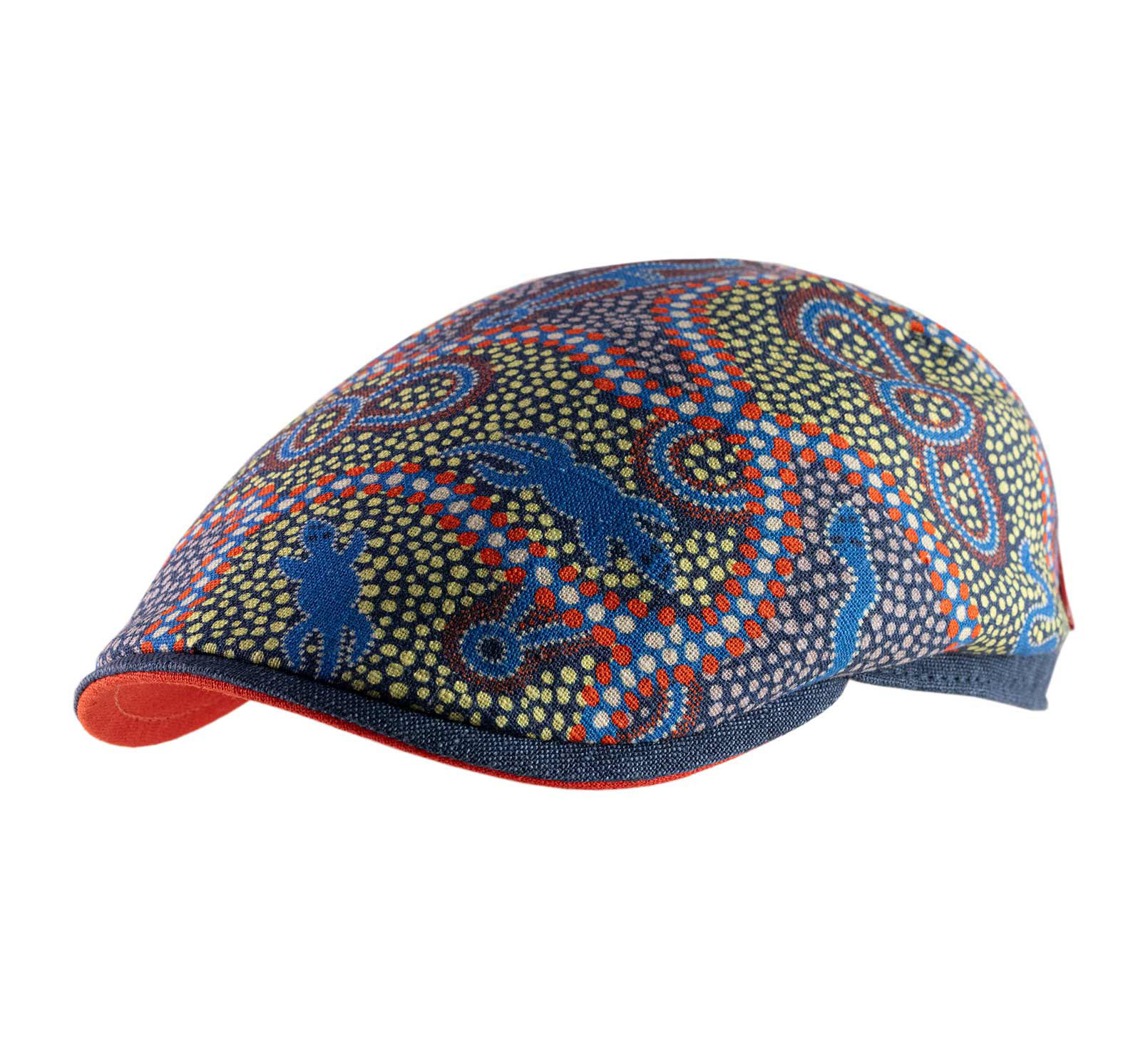 casquette été coloré wax