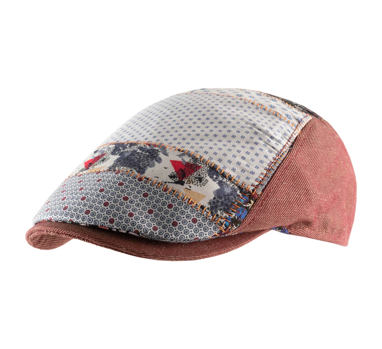 Casquette été patchwork