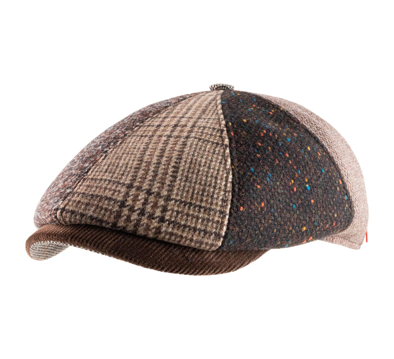 casquette hiver patchwork