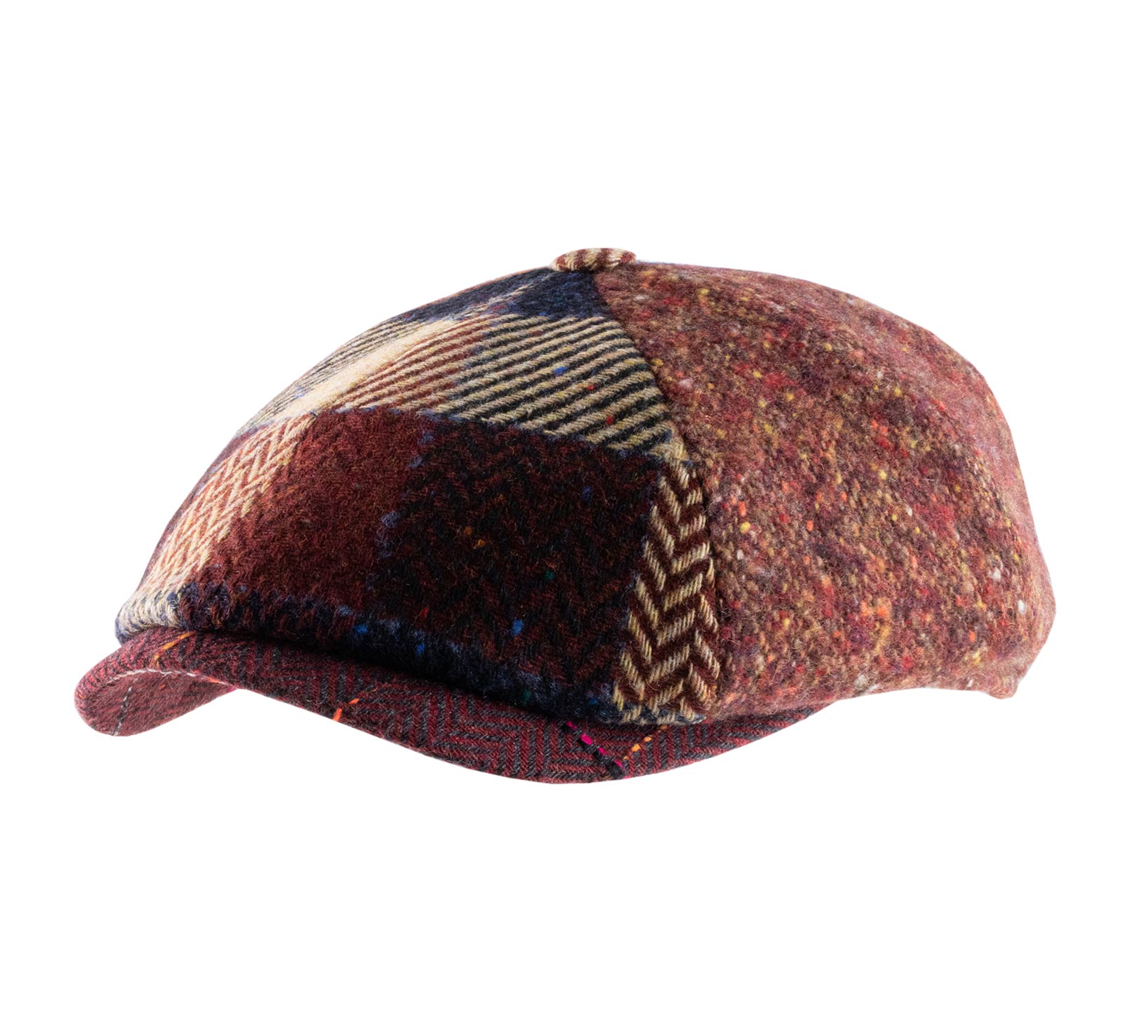 Casquette patchwork