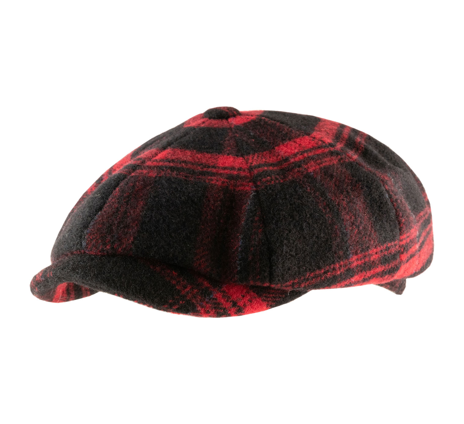 Casquette plaid 