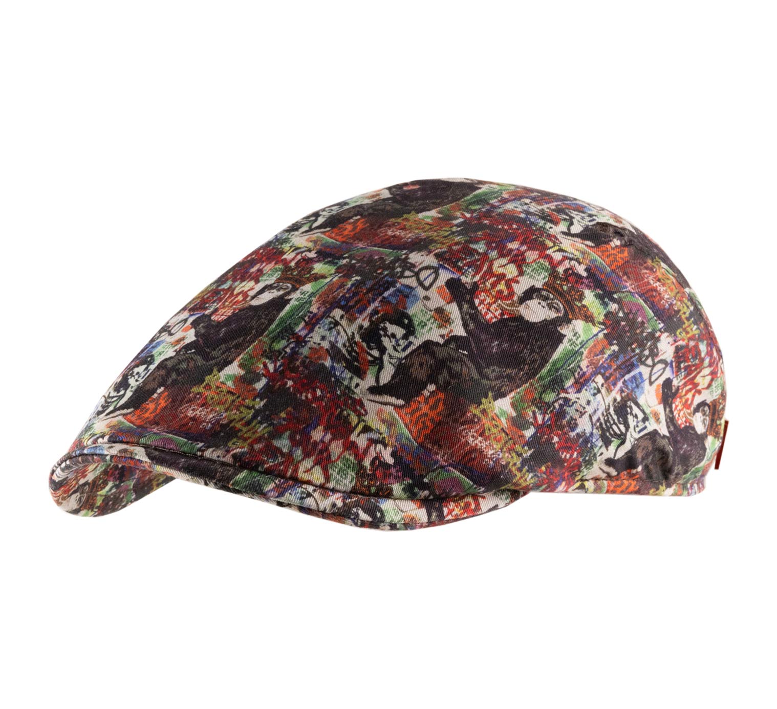 Casquette plate coton