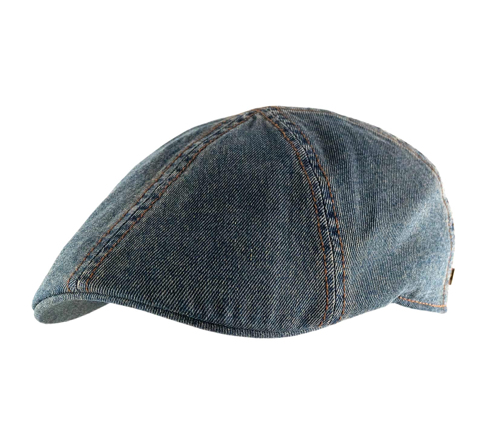 Casquette plate denim
