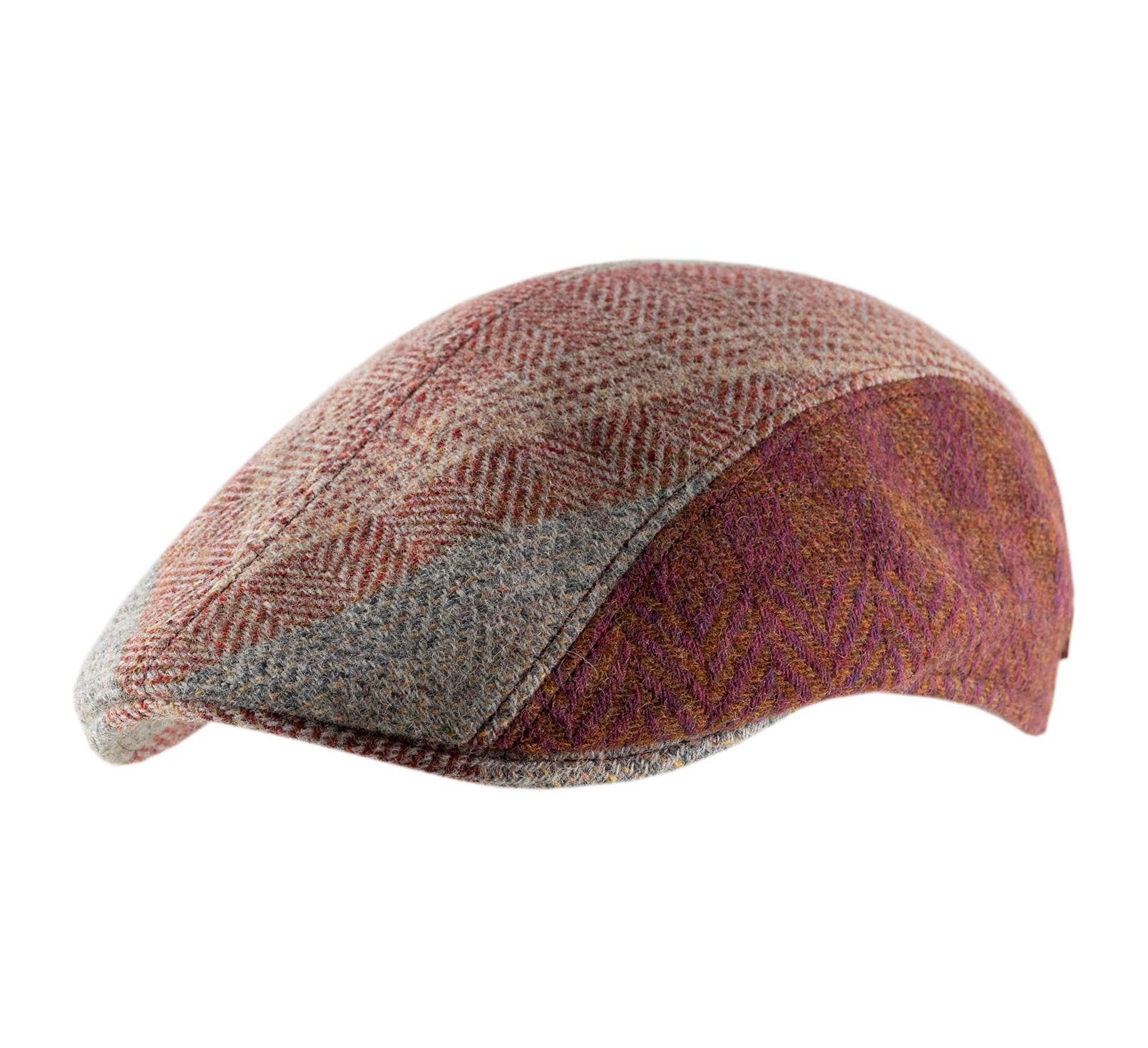 Casquette plate laine