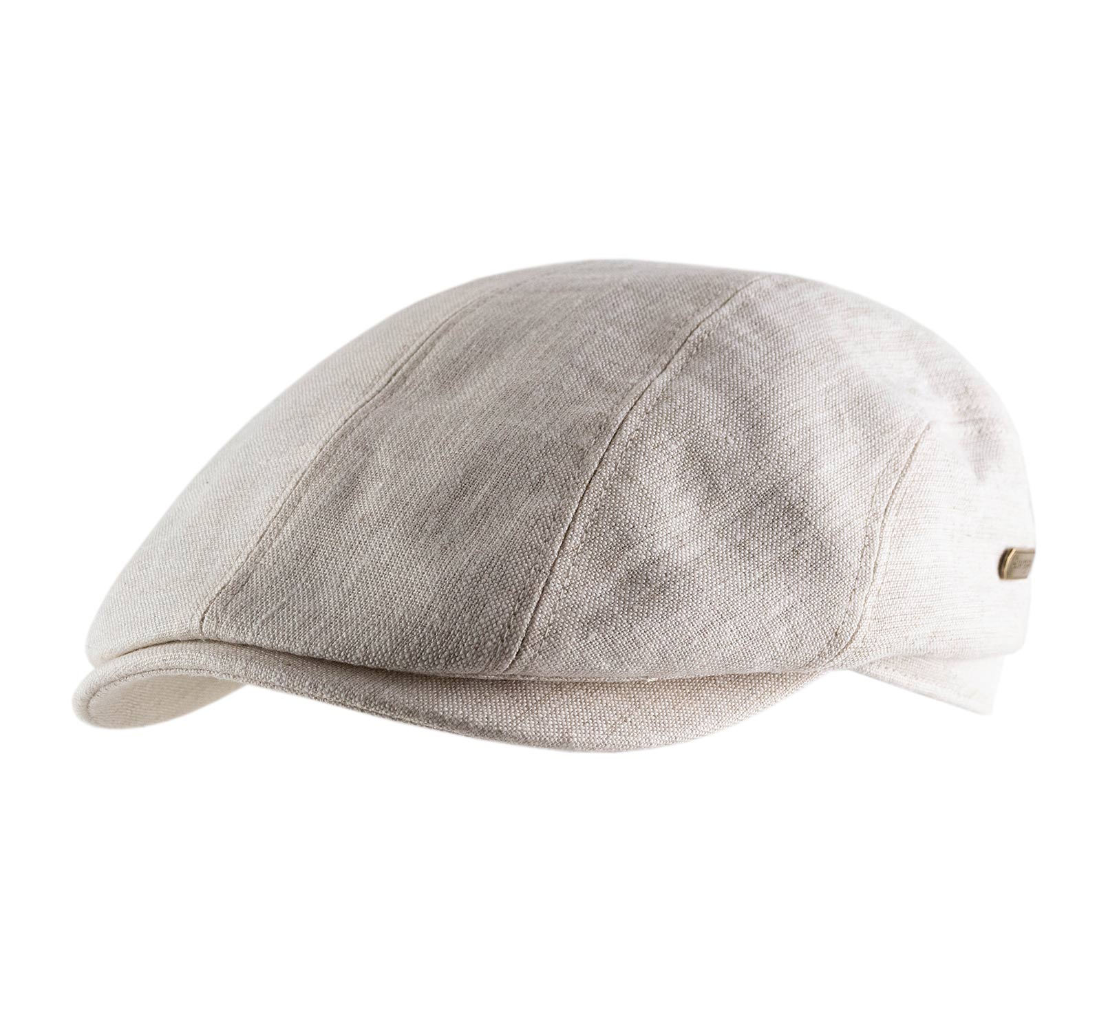 casquette plate lin