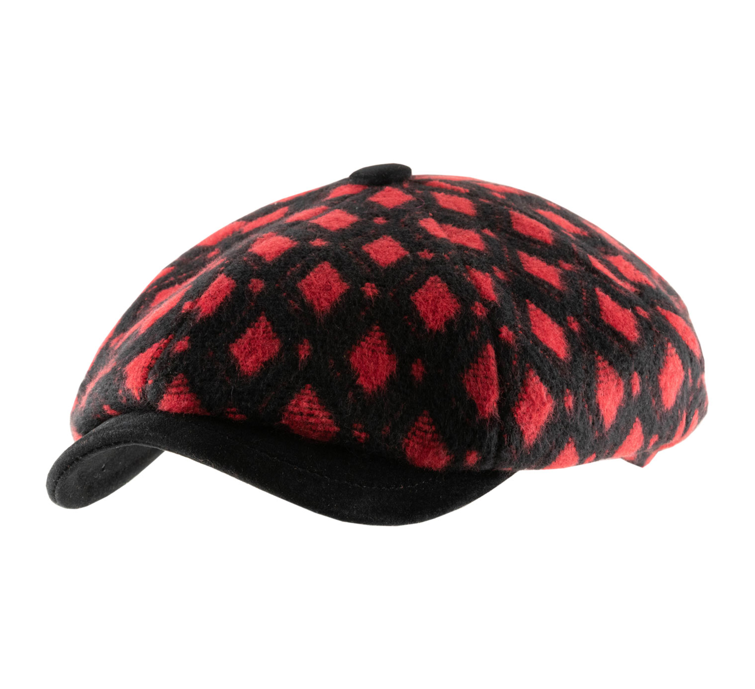 Casquette plate Velours 