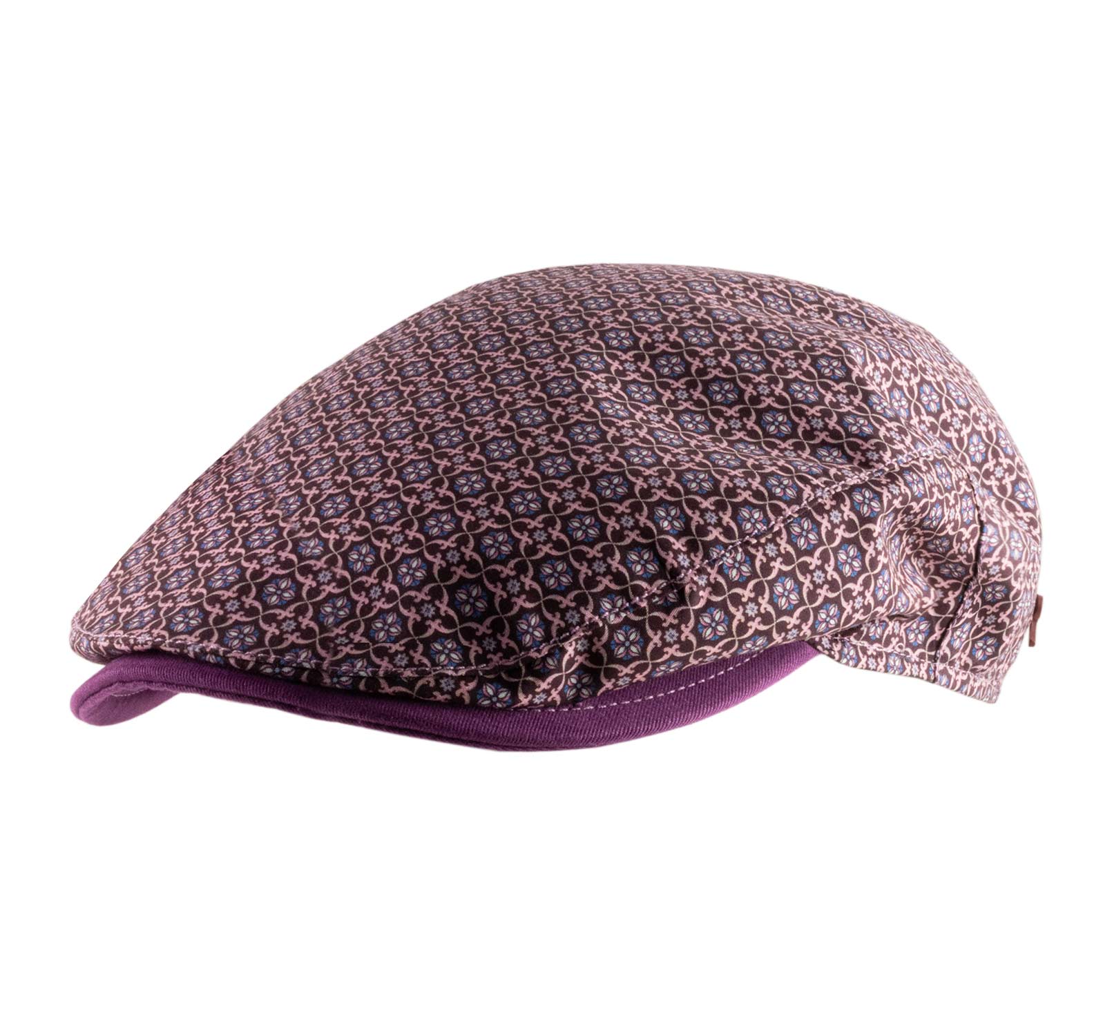 casquette plate violette