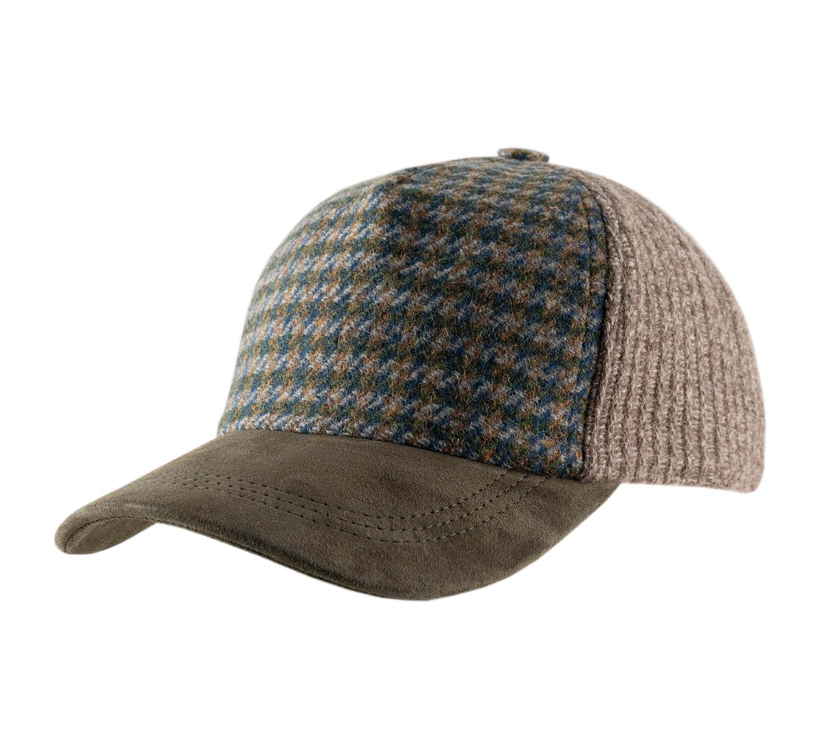 Casquette tweed