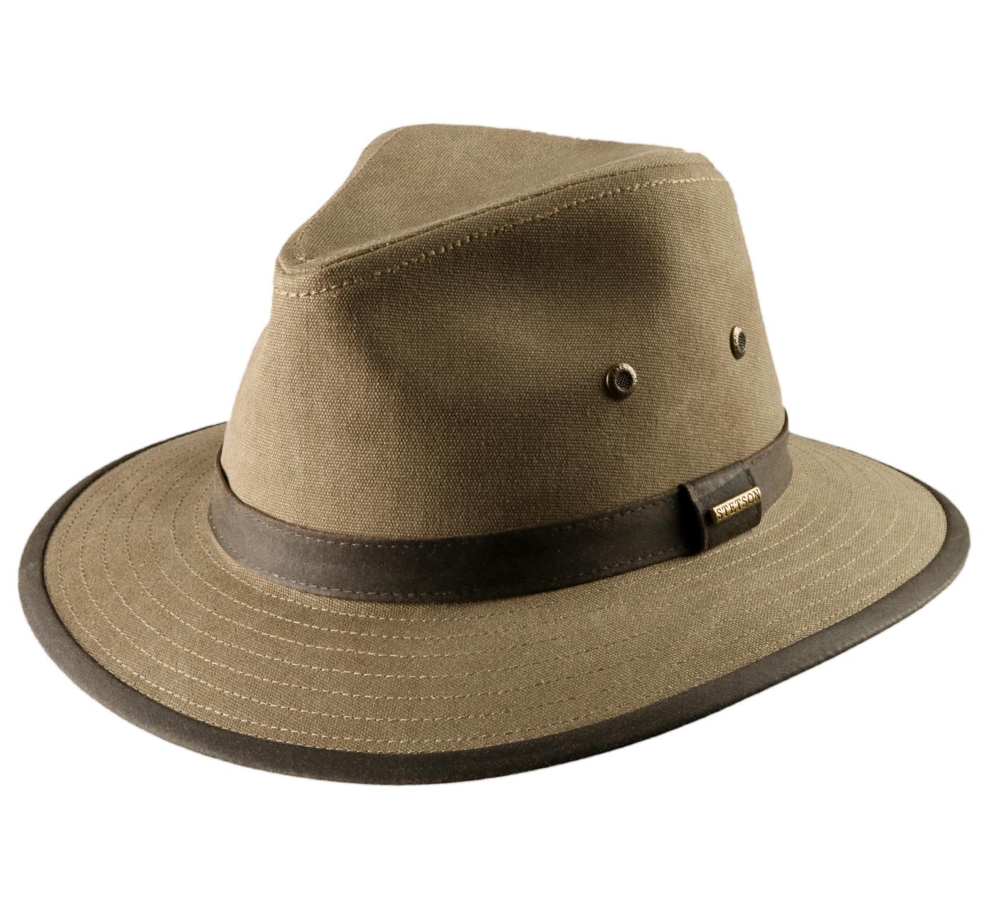 chapeau aventurier Stetson Canvas Traveller chapeau aventurier Stetson Canvas Traveller