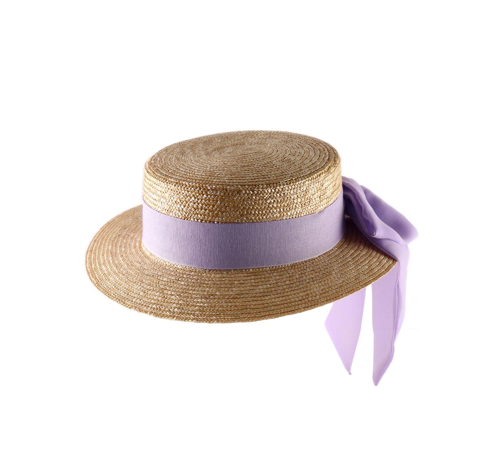 Chapeau canotier fille