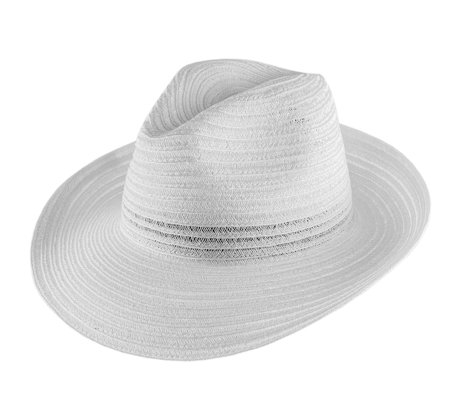 Chapeau fédora abaca