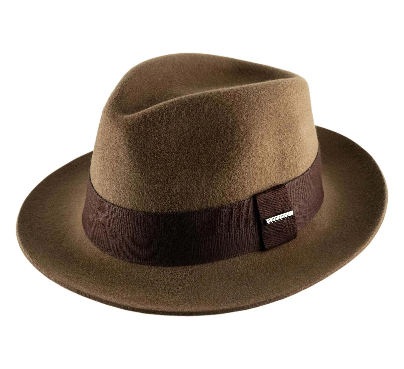 Chapeau feutre suédé