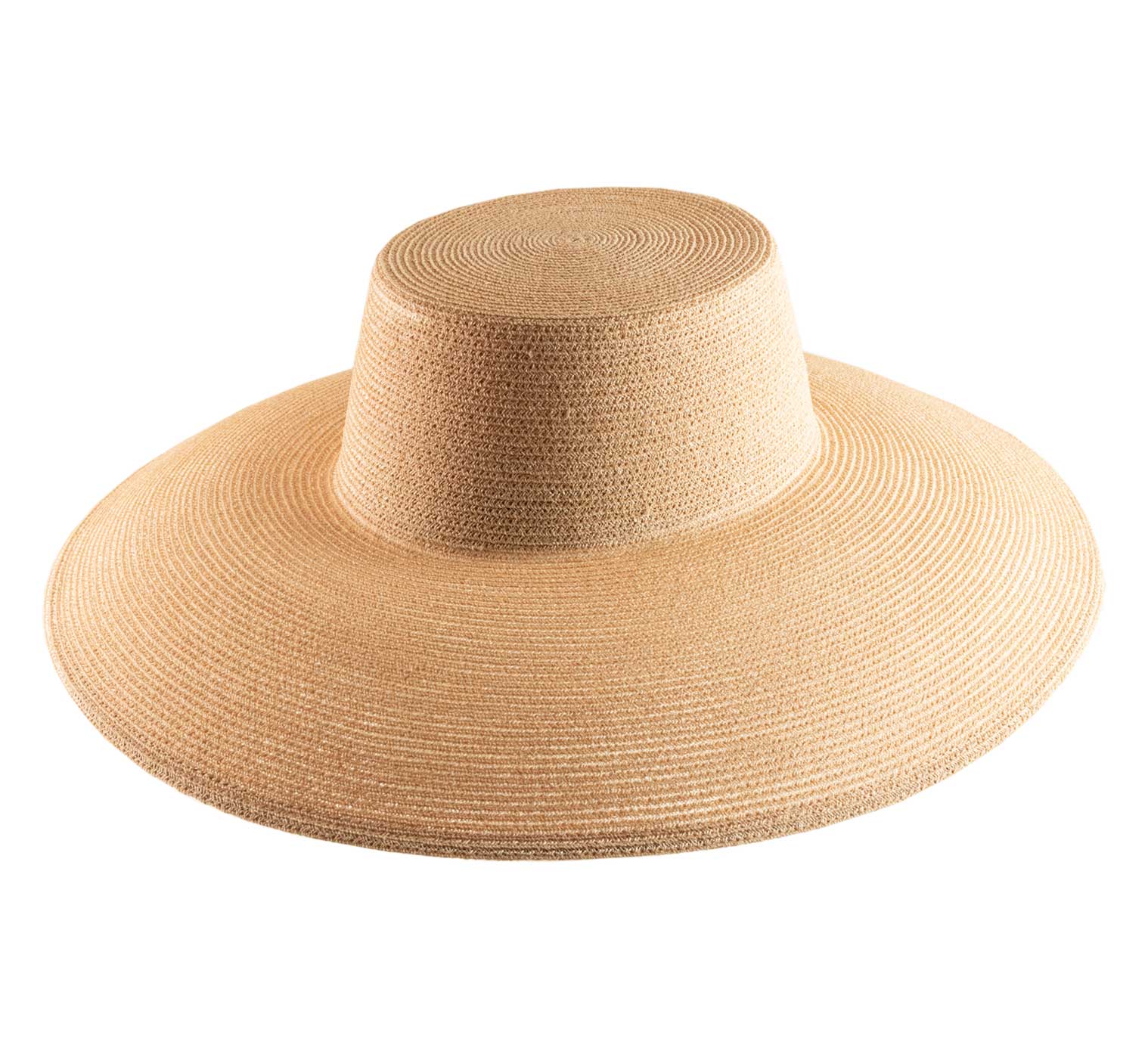 Chapeau large bord paille