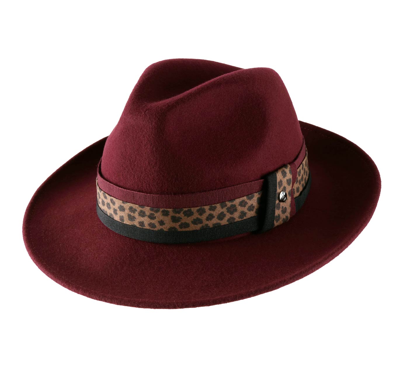 Chapeau motifs léopard