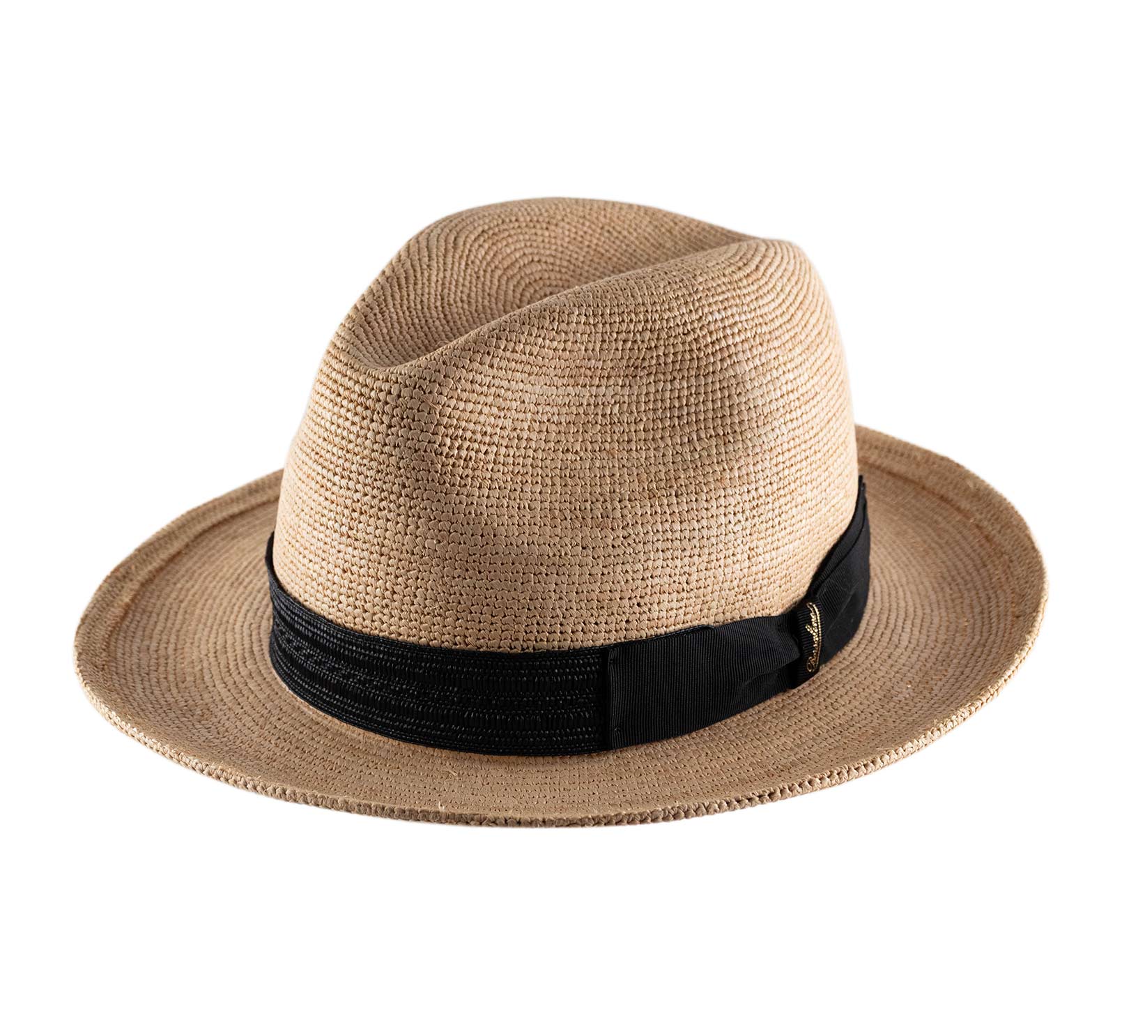Chapeau raphia Borsalino