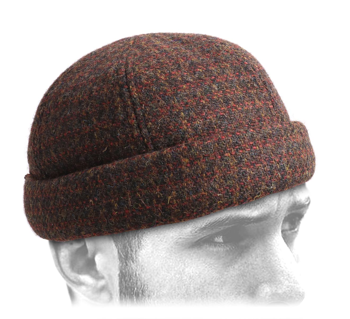 bonnet tweed docker Harris Tweed Docker bonnet tweed docker Harris Tweed Docker