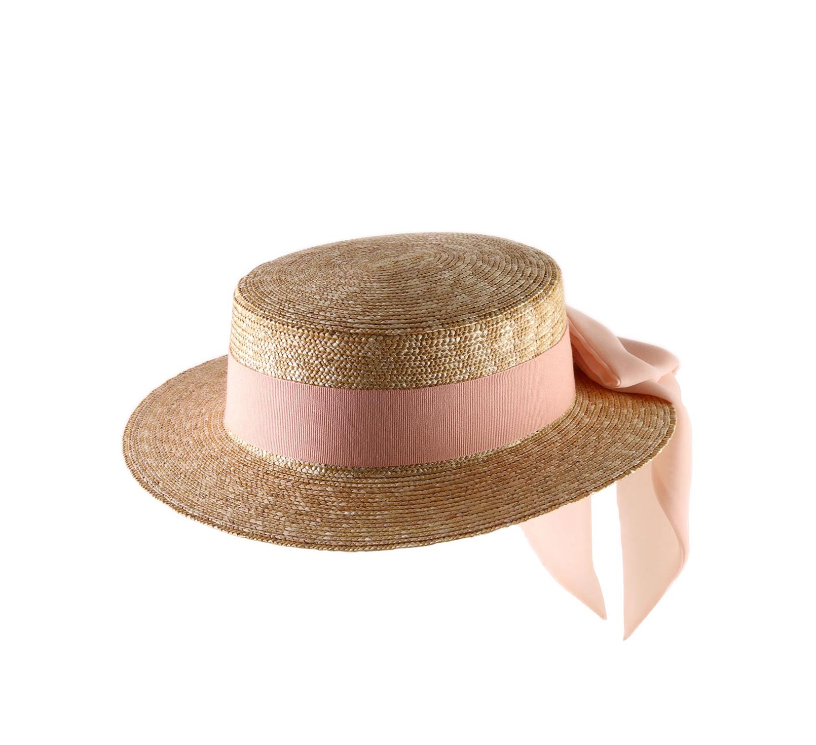 Chapeau canotier fille