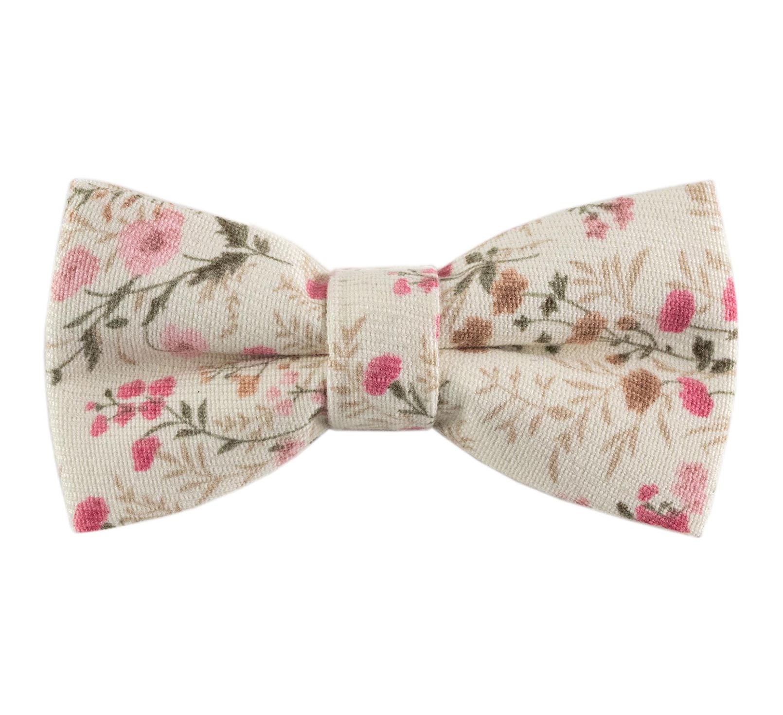 Nœud papillon fleuri