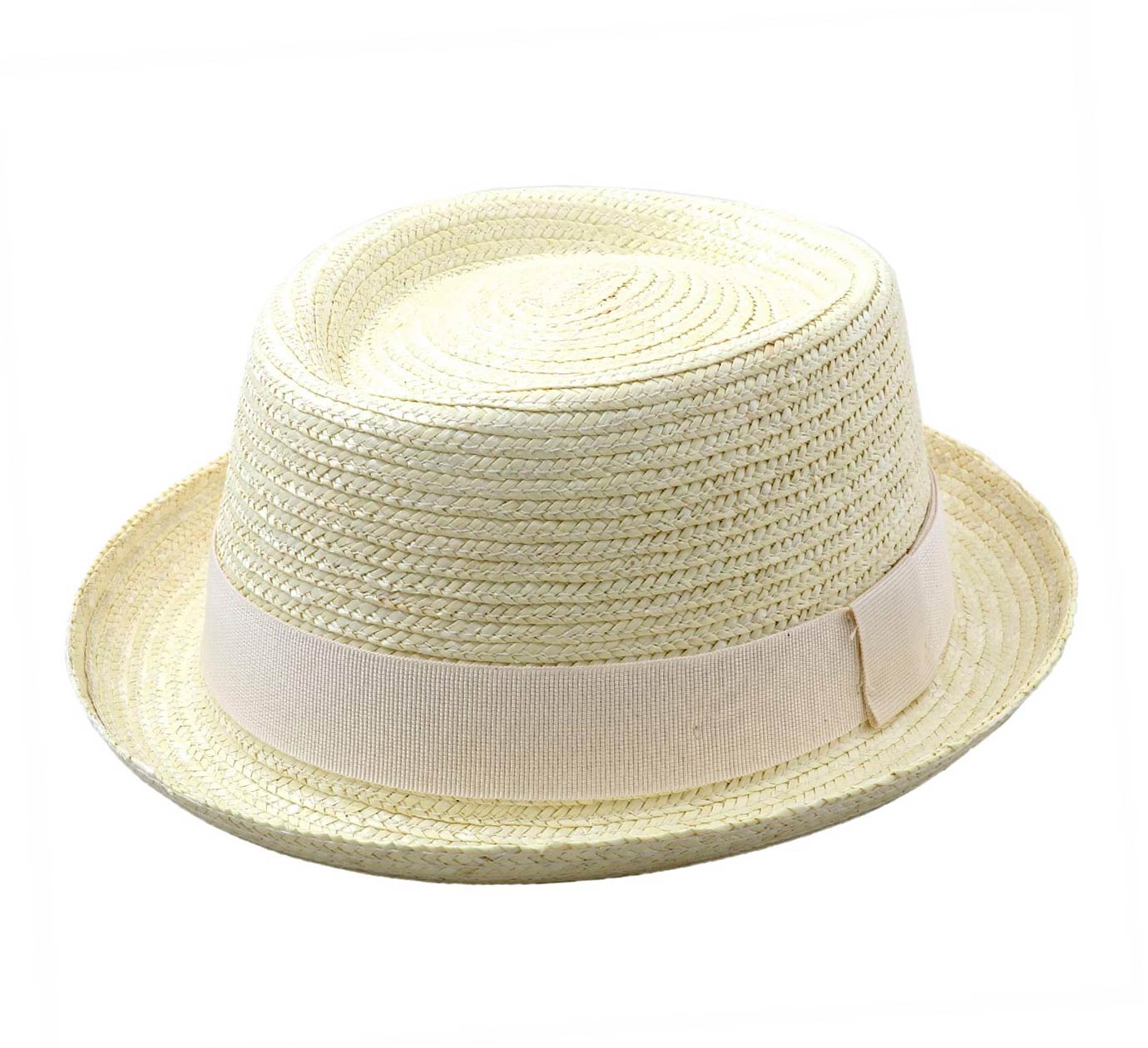 Chapeau porkpie paille fine