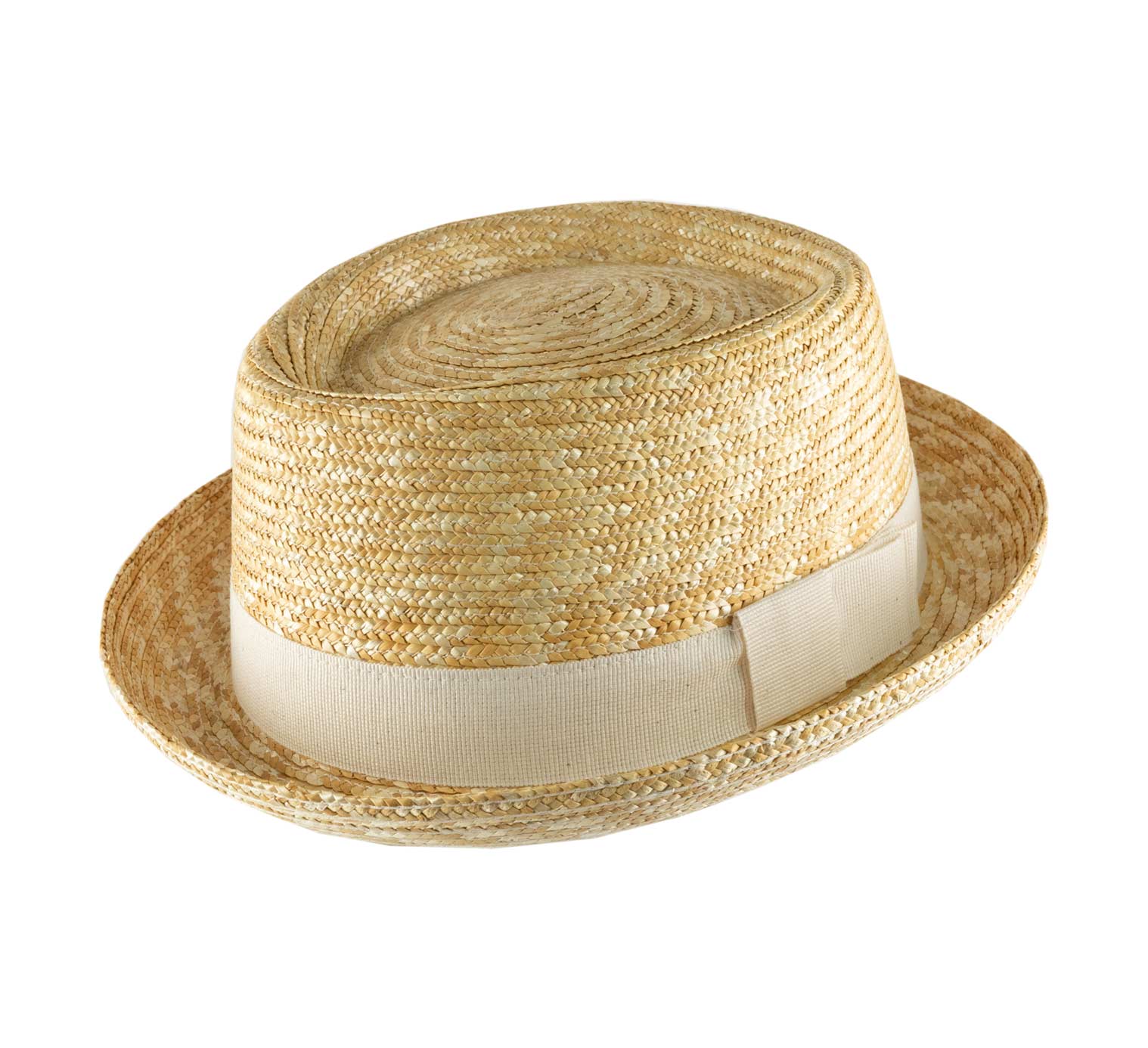 Chapeau porkpie paille fine