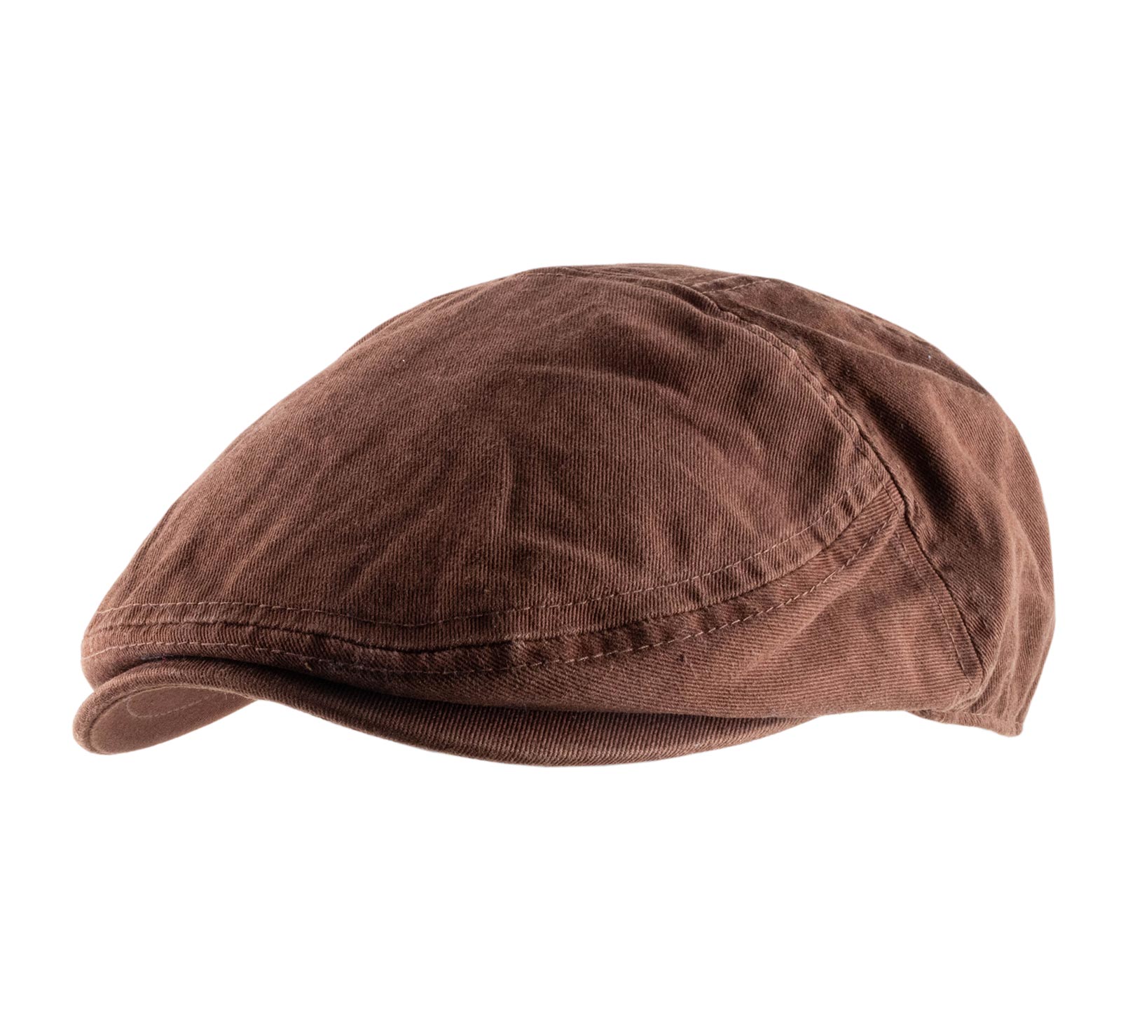Casquette plate coton