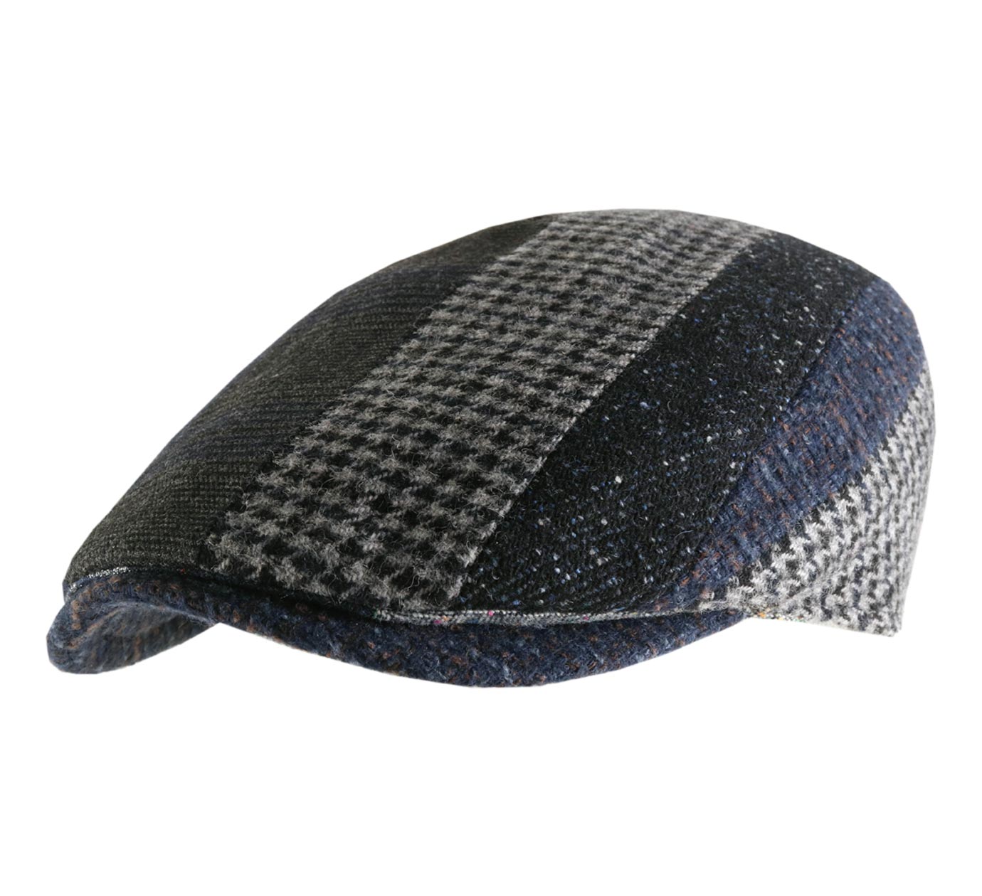 casquette béret patchwork