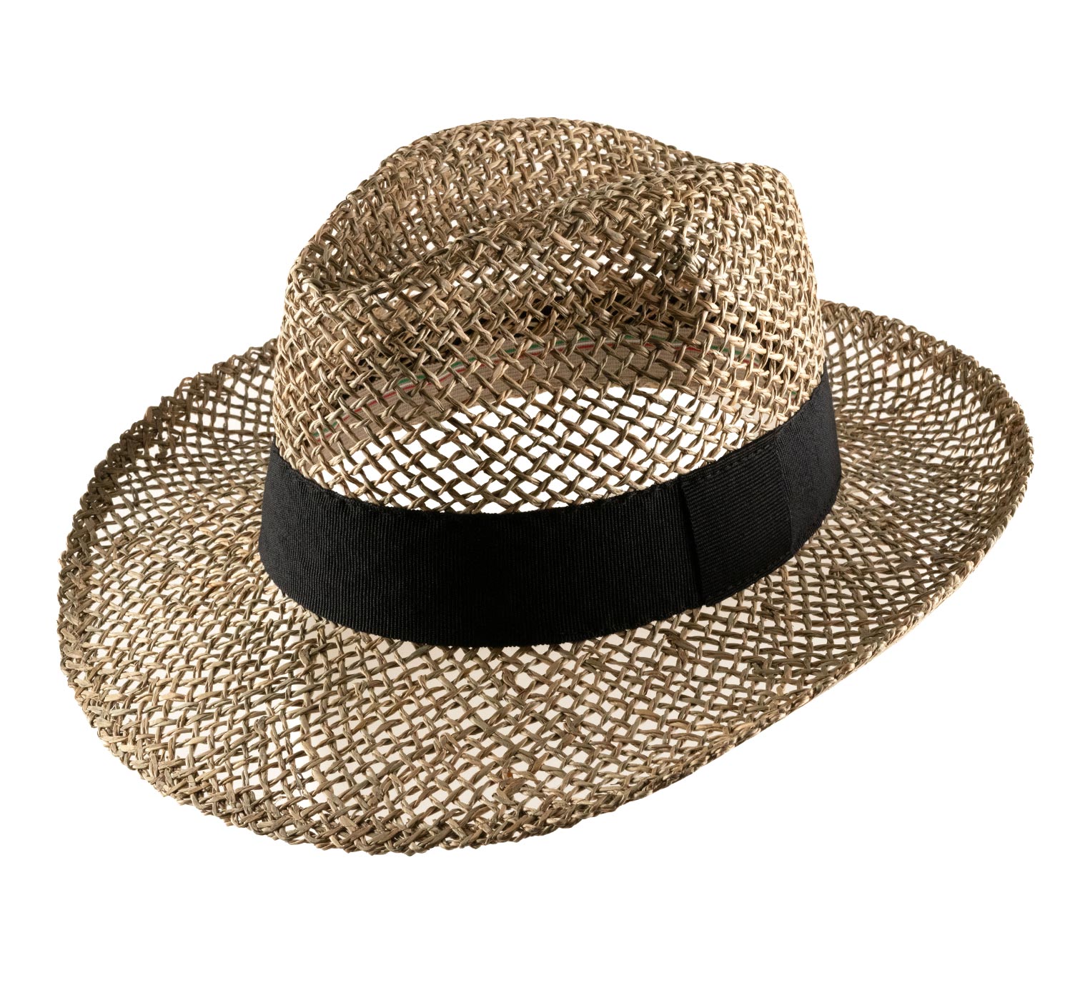 Chapeau en paille ajourée UB00519 : Boutique de vêtements