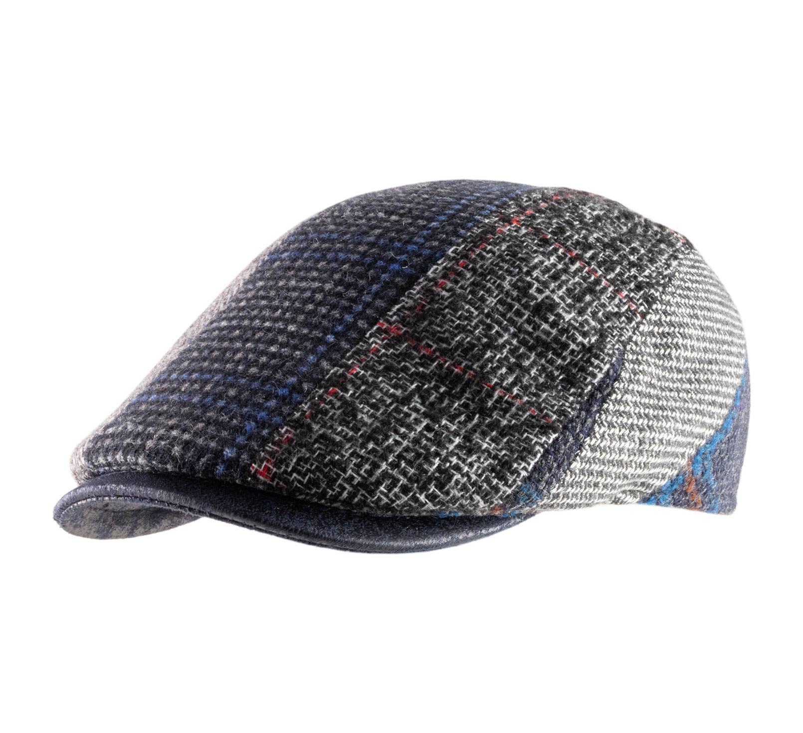 Casquette duckbill patchwork