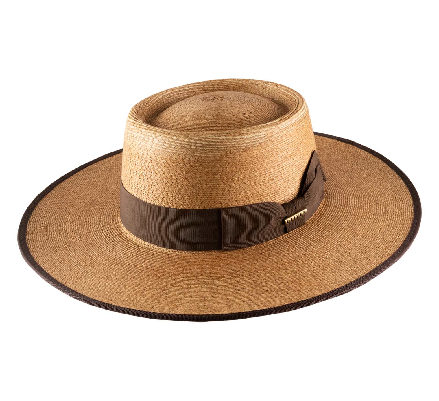 Chapeau gambler paille Chapeau gambler paille