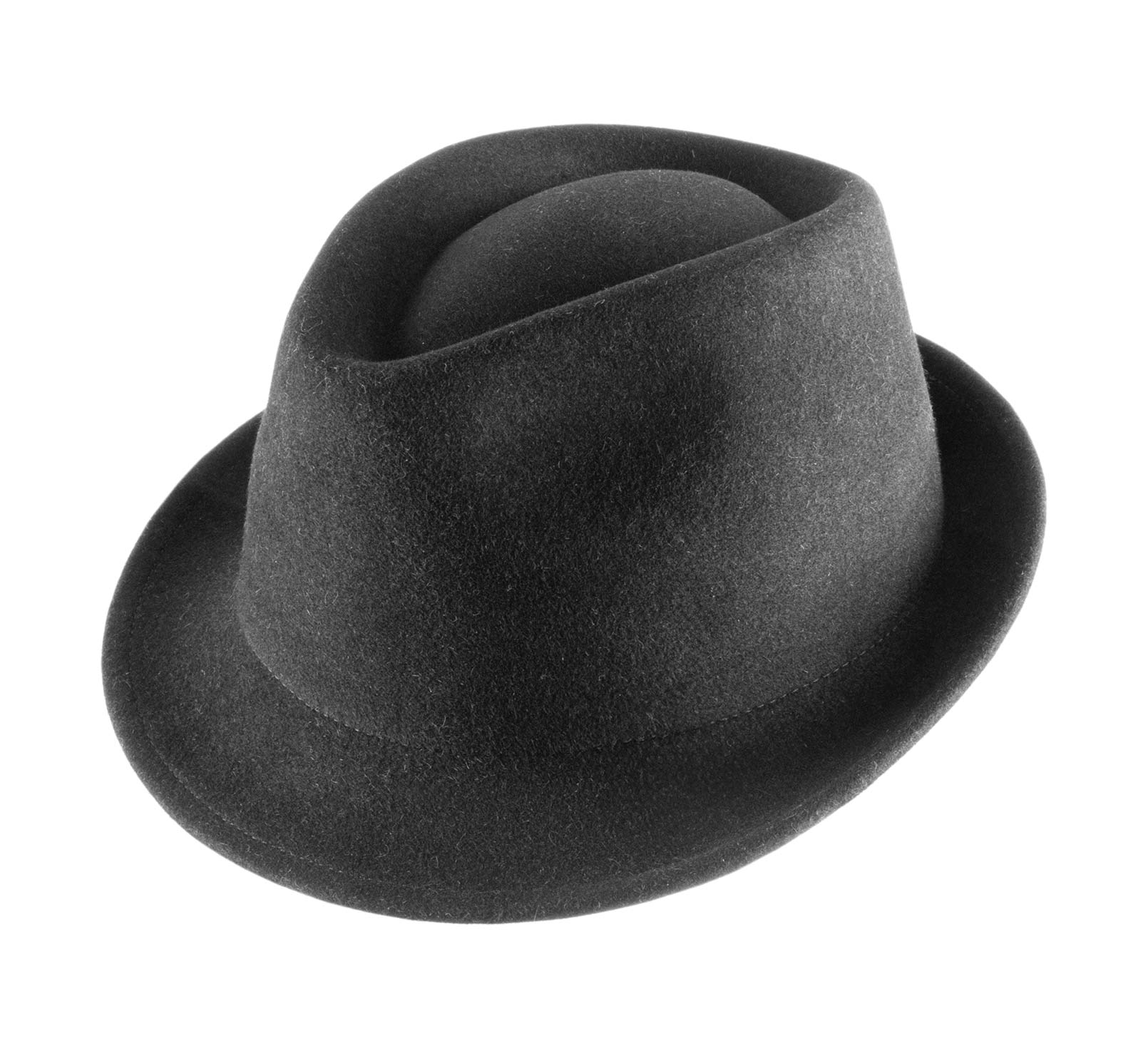 chapeau trilby feutre lapin