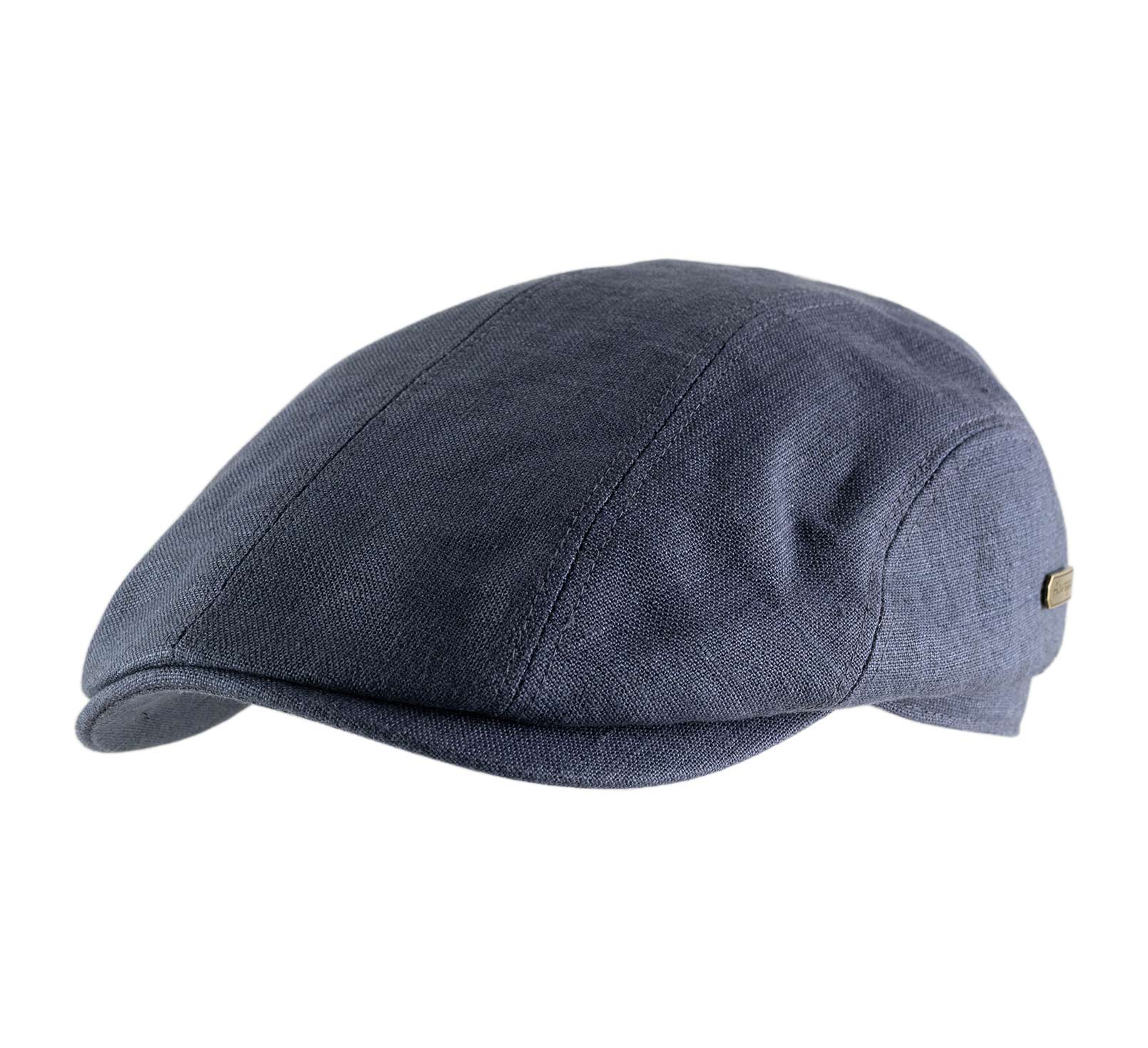 casquette plate lin