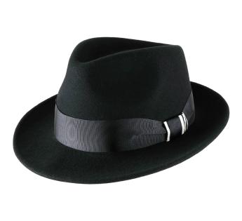 Coucoland Panama Chapeau Mafia gangster pour homme Fedora Trilby Bogart Chapeau pour homme années 1920 Gatsby