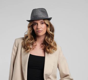 chapeau trilby soie Classic Trilby Soie