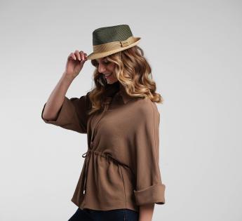 Chapeau trilby Stetson Raphia Twotone Toyo