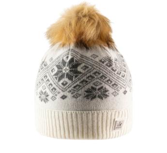 bonnet pompon femme blanc - Stia white Pipolaki : Headict