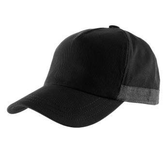 Casquette OLETIA - Noire en coton