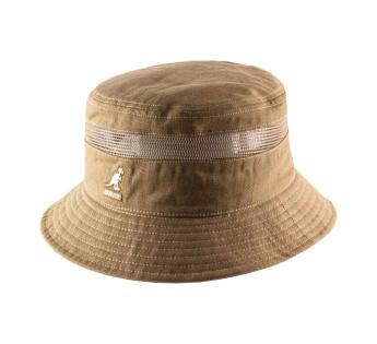  Distressed Cotton Mesh Bucket