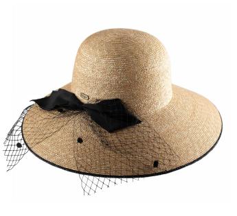 Capeline paille Carmela Tresse Fine Extra