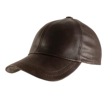 Casquette cuir Euphorbe - Homme original