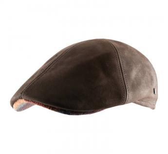 Casquette bec de canard en cuir Golf Cuir