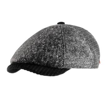 Casquette homme plate laine  Casquettes anglaises hiver imperméables