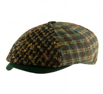 Casquette patchwork laine Felix Patch