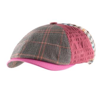 Casquette patchwork rose Althea